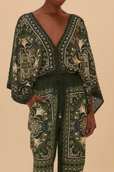 BODY LENÇO ONÇA MISTICA 336834 FARM RIO